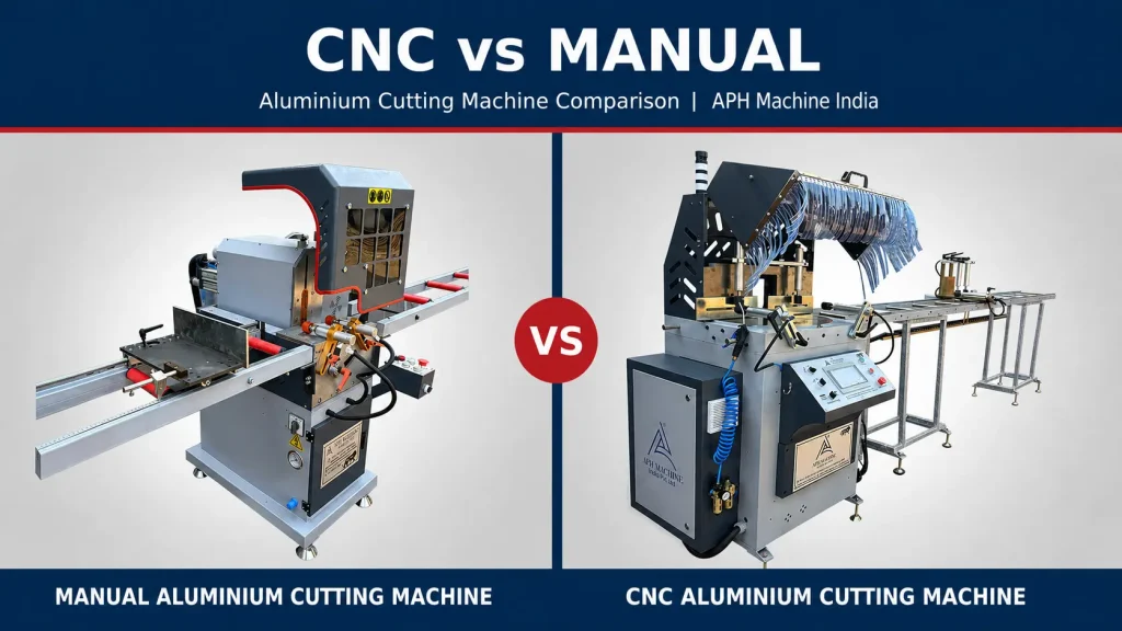CNC vs Manual Aluminium Cutting Machines