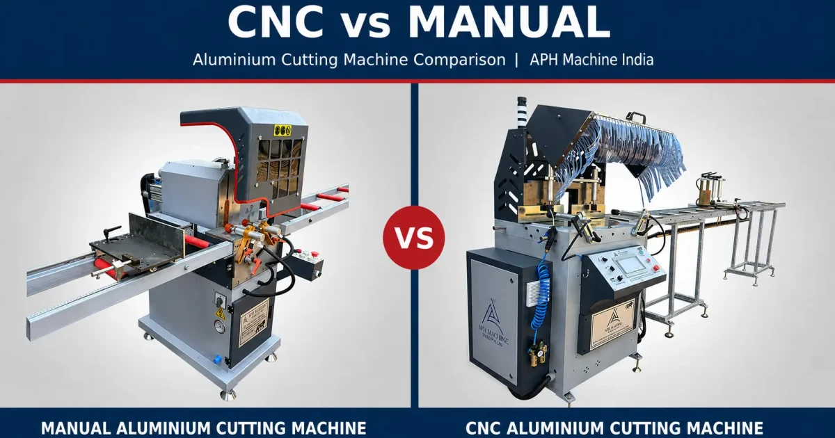 CNC vs Manual Aluminium Cutting Machines