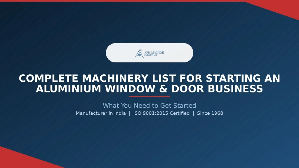 Machinery-List-Window-Door-Business-Featured-Image